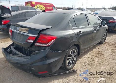 2014 Honda Civic Ex from USA, damaged, VIN 19XFB2F89EE078823